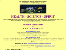 Tablet Screenshot of health-science-spirit.com